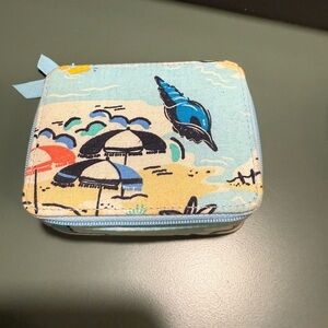 Vera Bradley Beach Themed Zipper Medicine Box